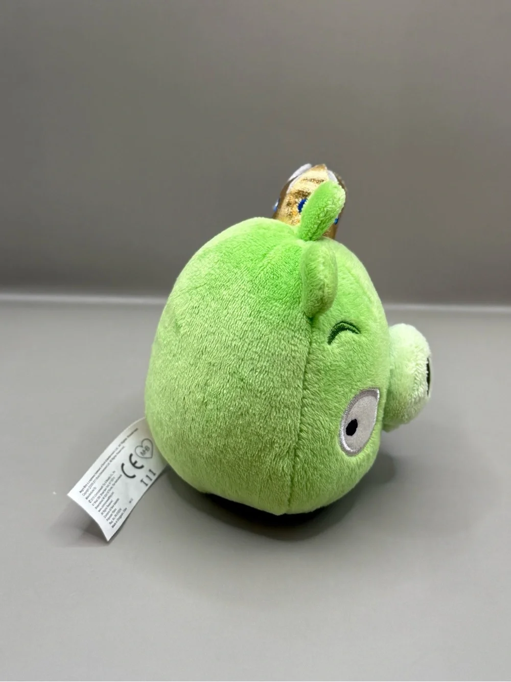 Angry Birds King Green Pig Plush Stuffed Animal